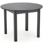 Stůl Ringo 102x142 talíř/mdf – černá
