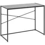 Psací Stůl ash black 75x100x45