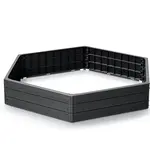 VYVÝŠENÝ ZÁHON 148CM ANTRACIT IBWH-S433