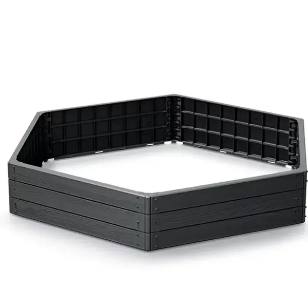 VYVÝŠENÝ ZÁHON 148CM ANTRACIT IBWH-S433