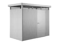 Domek na nářadí Biohort HIGHLINE HS, stříbrná, jednokřídlé dveře BH83010