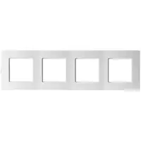 Čtyřrámeček Rosa r-4q bílý