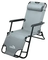 Ležadlo/kreslo COMFORT sivé CT13514