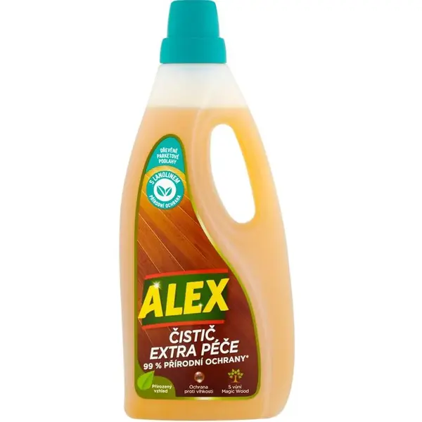 Čistič ALEX extra péče s vůní Magic Wood 750 ml