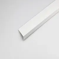 Rohový Profil PVC Bílý Satén 30x20x1000
