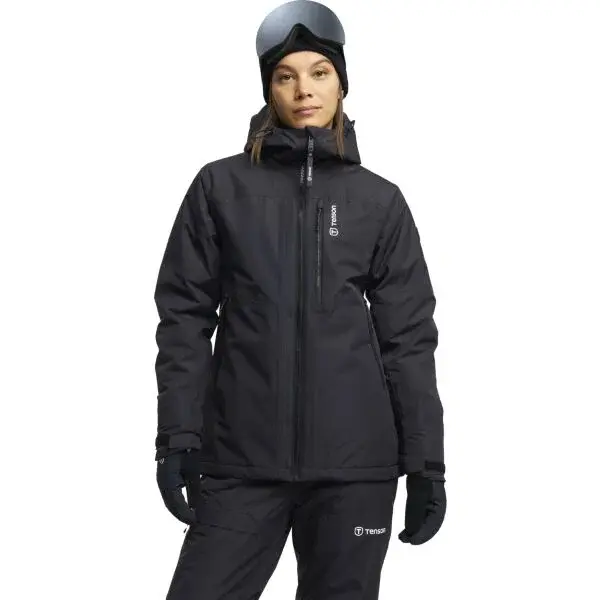 TENSON NISEKO SKI JACKET WOMEN Dámska lyžiarska bunda, čierna, veľkosť