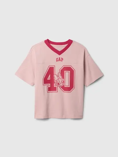 GAP Dívčí Dětské oversize tričko Gap & Disney 712711-01 Velikost: L