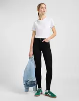 Džíny LEE SCARLETT HIGH BLACK 112365072 Velikost: 31/31