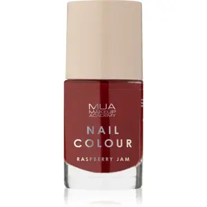 MUA Makeup Academy Nail Colour lak na nechty odtieň Raspberry Jam 10 ml
