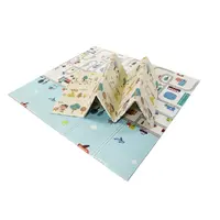 Asalvo Hracia podložka PLAY MAT XXL 200 * 180cm CITY-FOREST