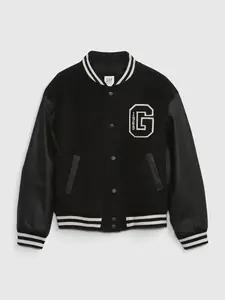 GAP Dívčí Dětský vlněný bomber 772664-00 Velikost: L