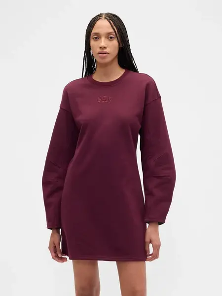 GAP Dámské Mikinové šaty Heavyweight 823169-00 Velikost: XS