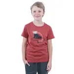 Dětské tričko bushman monty červená 128