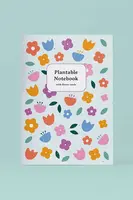 Zápisník se semínky květin k pěstování RESETEA 14,8 x 21 cm