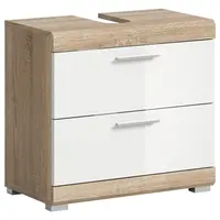 MID.YOU SKŘÍŇKA POD UMYVADLO, vysoce lesklá bílá, 60/56/37 cm