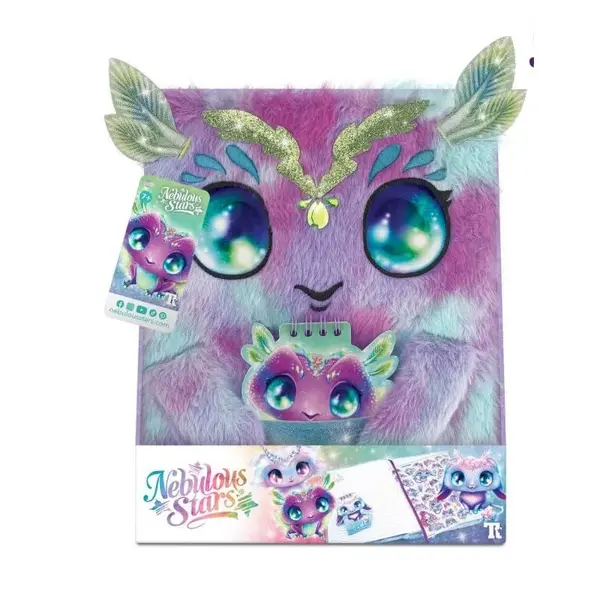 Nebulous Stars Huňatý denníček Stella A5