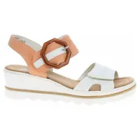Dámské sandály Rieker 67476-38 weiss kombi 38