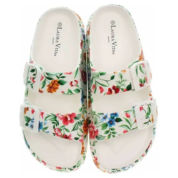 Dámské plážové pantofle Laura Vita NUON 17 vert 39