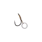 Korum háček s gumičkou banded hook hairs barbed - velikost 14