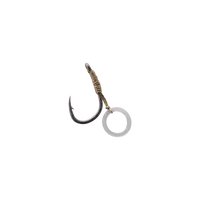 Korum háček s gumičkou banded hook hairs barbed - velikost 14