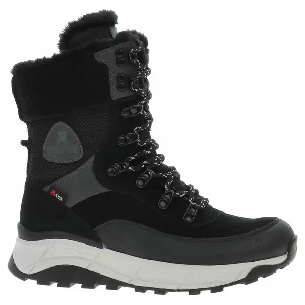 Dámská kotníková obuv Rieker W0066-00 schwarz kombi 38