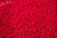 Lk baits pelety fluoro wild strawberry-1 kg 4 mm