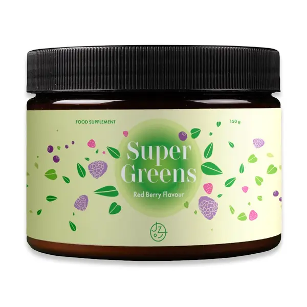 Jíme zdravě Super Greens Komplex s příchutí lesní směs 150 g