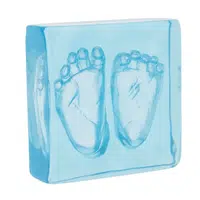Dooky crystal Memories 2D Handprint & Footprint