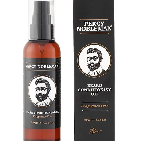 Percy Nobleman Pánský vyživující olejový kondicionér na vousy bez parfemace 100 ml