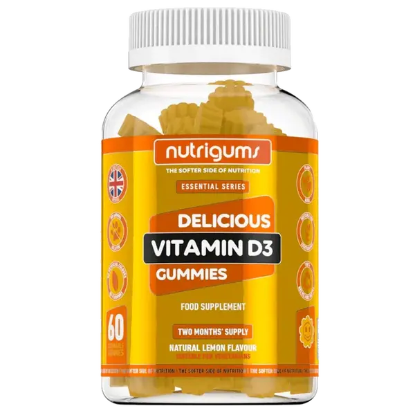 Nutrigums Vitamin D3 60 želé - citron