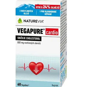NatureVia Vegapure cardio 60 kapslí