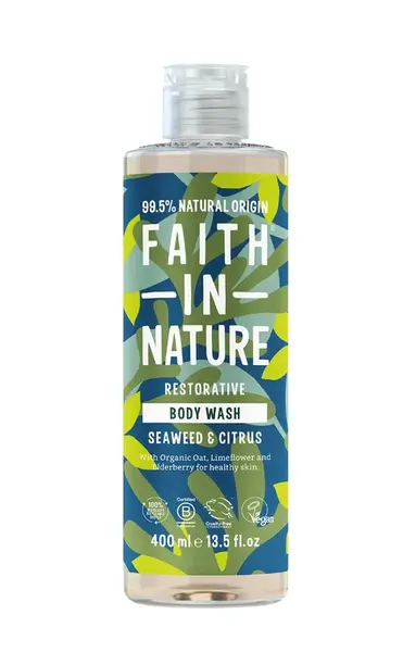 Faith in Nature Sprchový gel Mořská řasa a citrus 400 ml