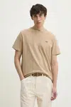 Bavlněné tričko Levi's SS ORIGINAL HM TEE béžová barva, 56605