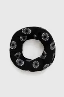 Nákrčník Newland Dea dámský, černá barva, vzorovaný