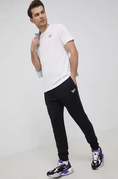 Bavlněné tričko Reebok IDENTITY