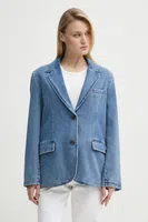 Džínové sako Levi's STELLA RELAXED BLAZER modrá barva, 001FX