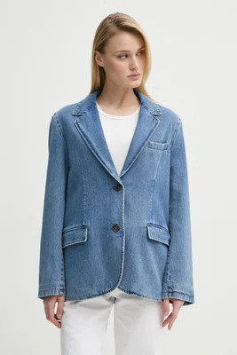 Džínové sako Levi's STELLA RELAXED BLAZER modrá barva, 001FX