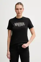 Bavlněné tričko Calvin Klein Jeans černá barva, J20J225259