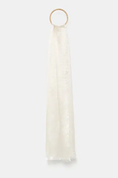 Šála Guess béžová barva, AW5318 POL03