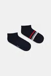 Ponožky Tommy Hilfiger 2-pack pánské, tmavomodrá barva, 701232467