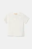 Dětské tričko Elisabetta Franchi bílá barva, EFTS231.0.JE006