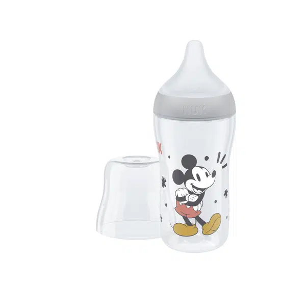 NUK Perfect Match Láhev Mickey mix barev 3m+ 260 ml 1 ks