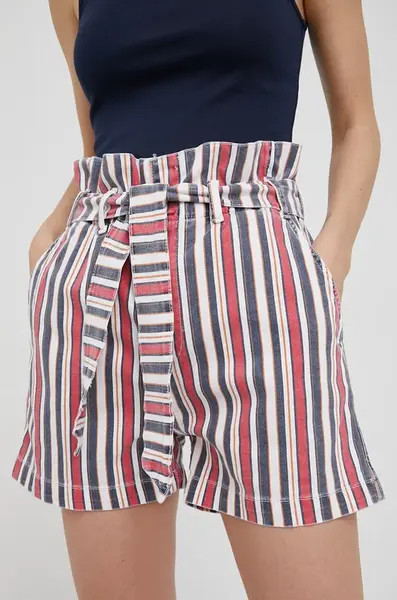 Džínové šortky Pepe Jeans Phoebe Stripe