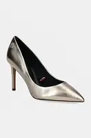 Kožené lodičky Tommy Hilfiger PARTY POINTED METALLIC PUMP