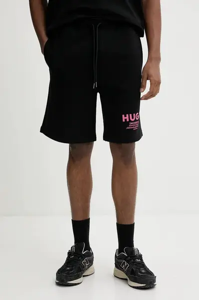 Bavlněné šortky Hugo Blue Nomario