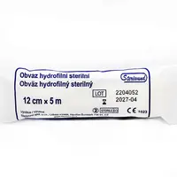 Steriwund Obinadlo hydrofilní pletené sterilní 12 cm x 5 m 1 ks