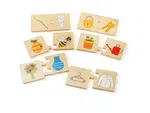 Bigjigs Toys Puzzle Co k sobě patří 32 ks