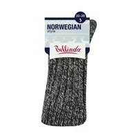 Bellinda NORWEGIAN teplé ponožky vel. 35/38 1 pár černé