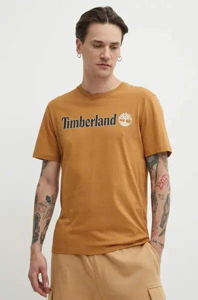 Bavlněné tričko Timberland