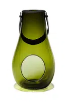 Lampion Holmegaard Olive L zelená barva